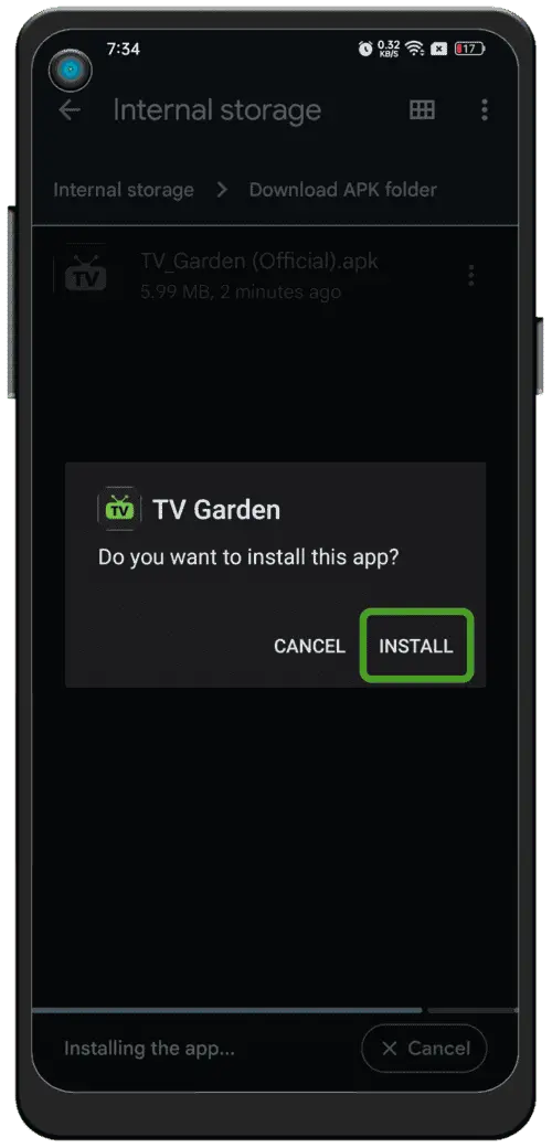 Install and Launch RRTV